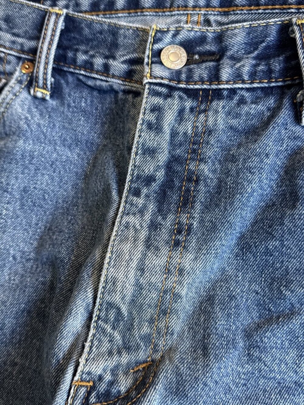 Levi'S Blue 00 S Levi 550 Denim Regular Fit Jeans Men 36X29 Casual Sz 36X29 - Picture 8 of 10